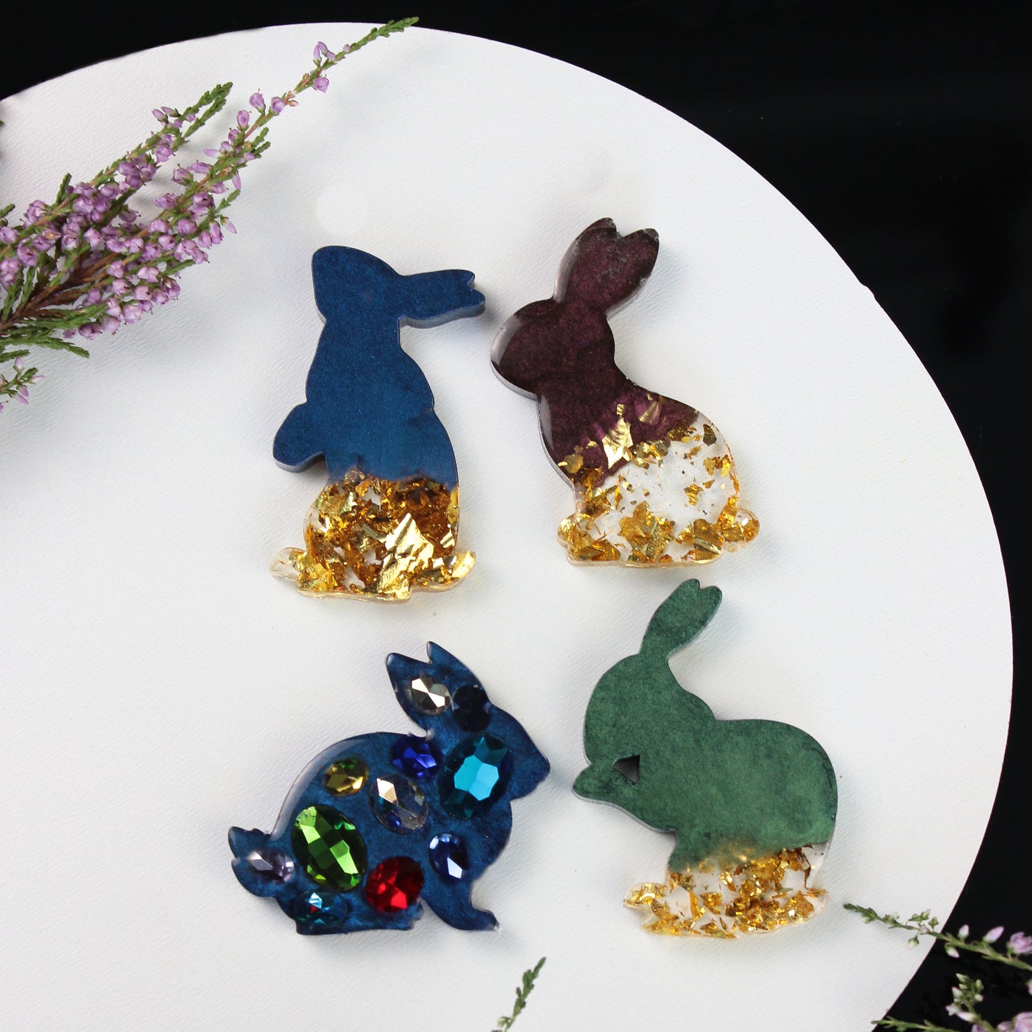 Bunny Silicone Resin Mold - Design 1