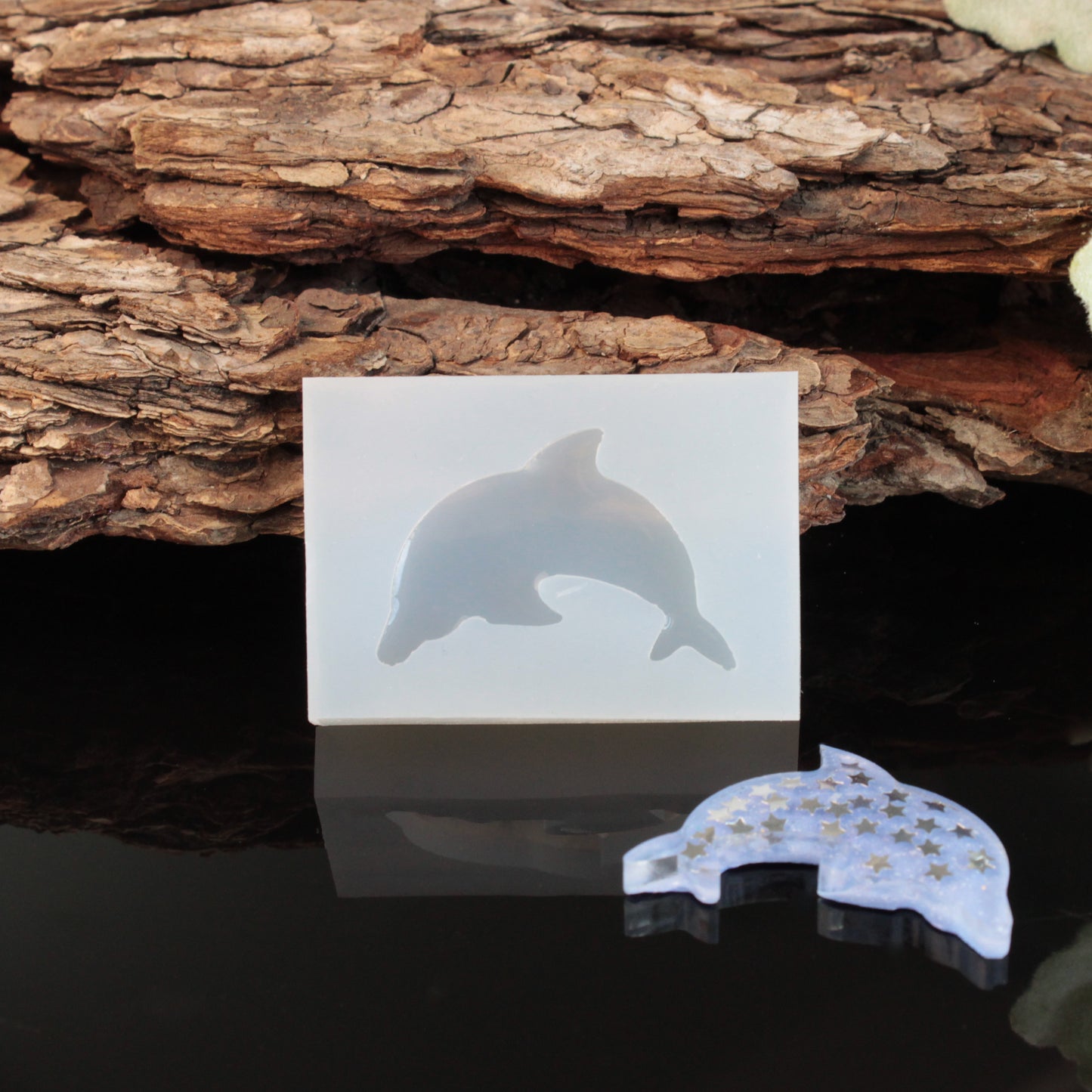 Small Dolphin Silicone Resin Mold