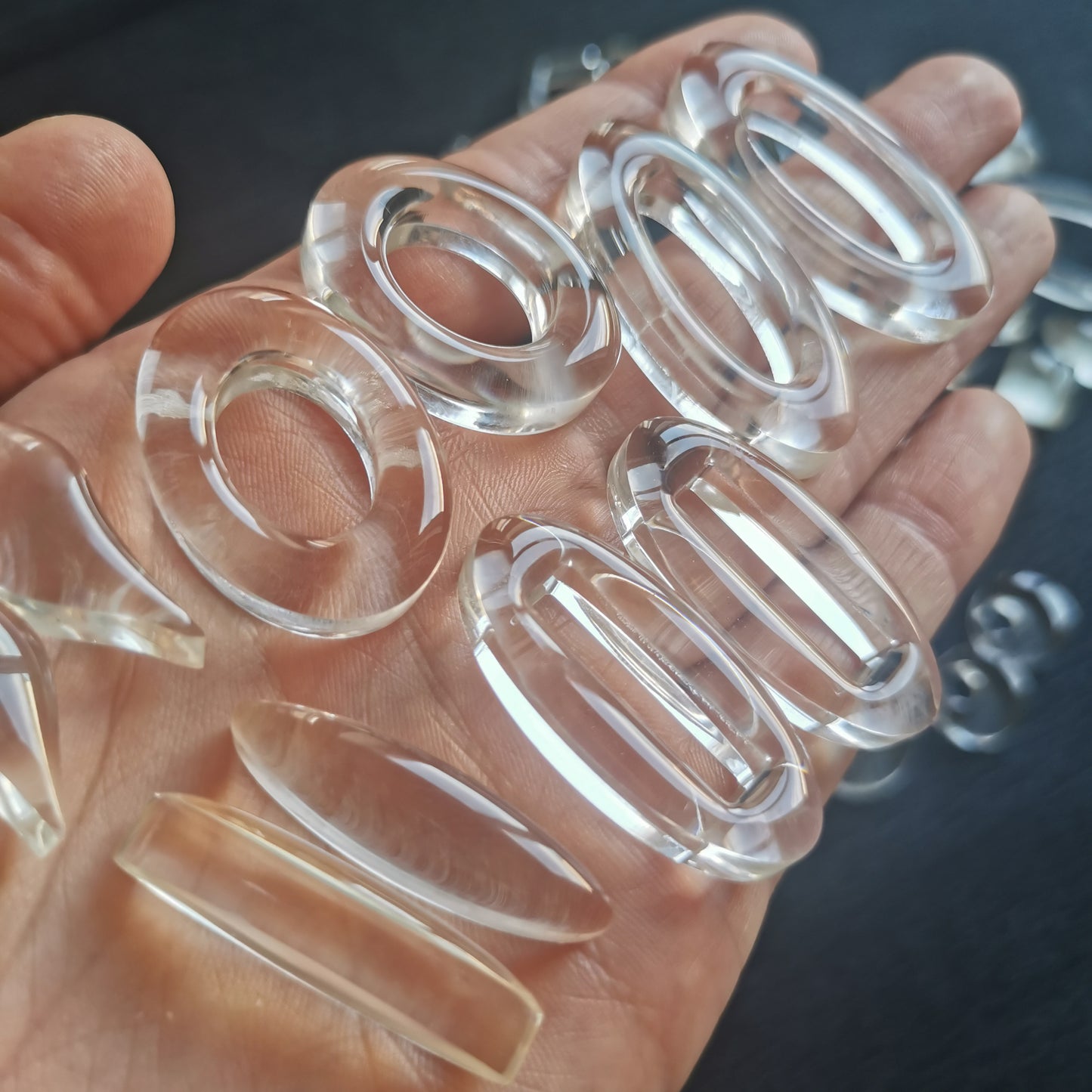 Large 34-in-1 Resin Silicone Mold For Unique Jewelry