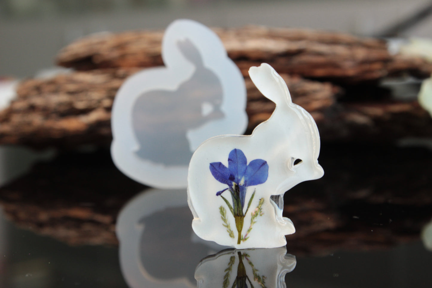 Bunny Silicone Resin Mold - Design 1