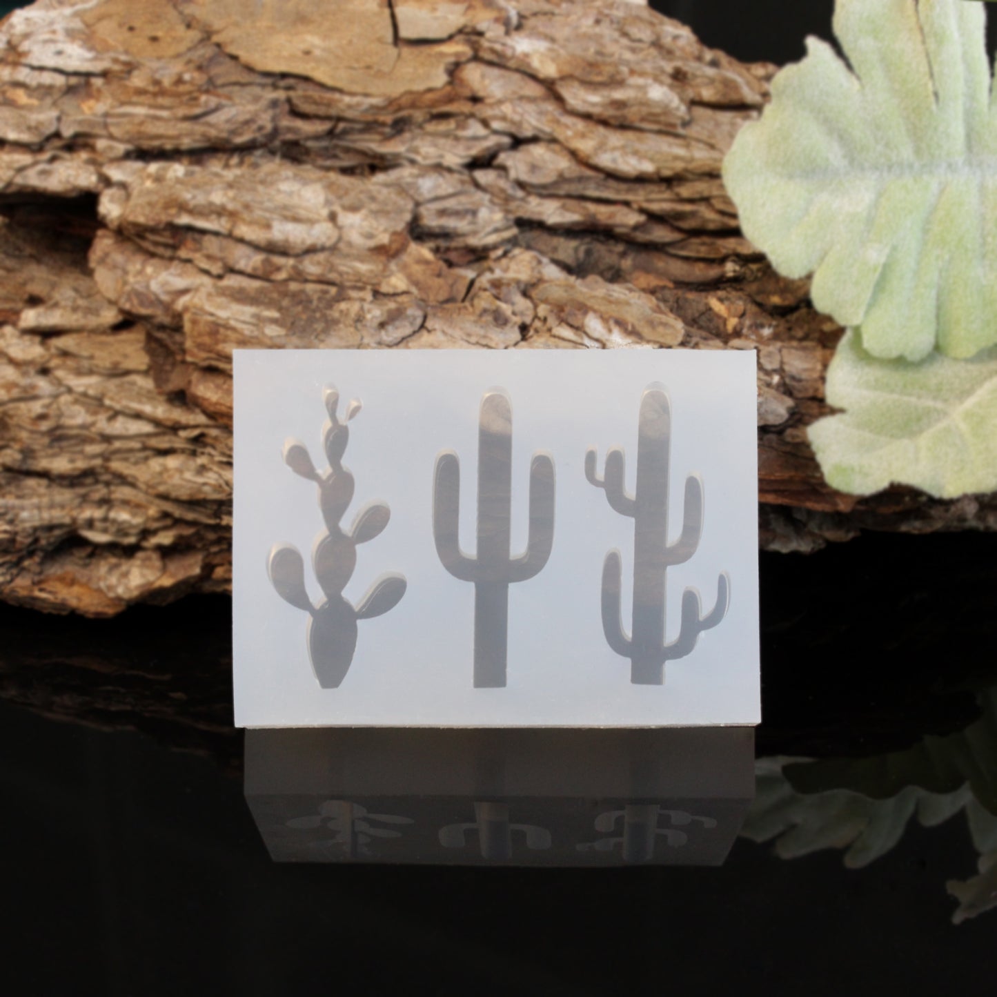 Cactus Silicone Resin Mold - 3 in 1