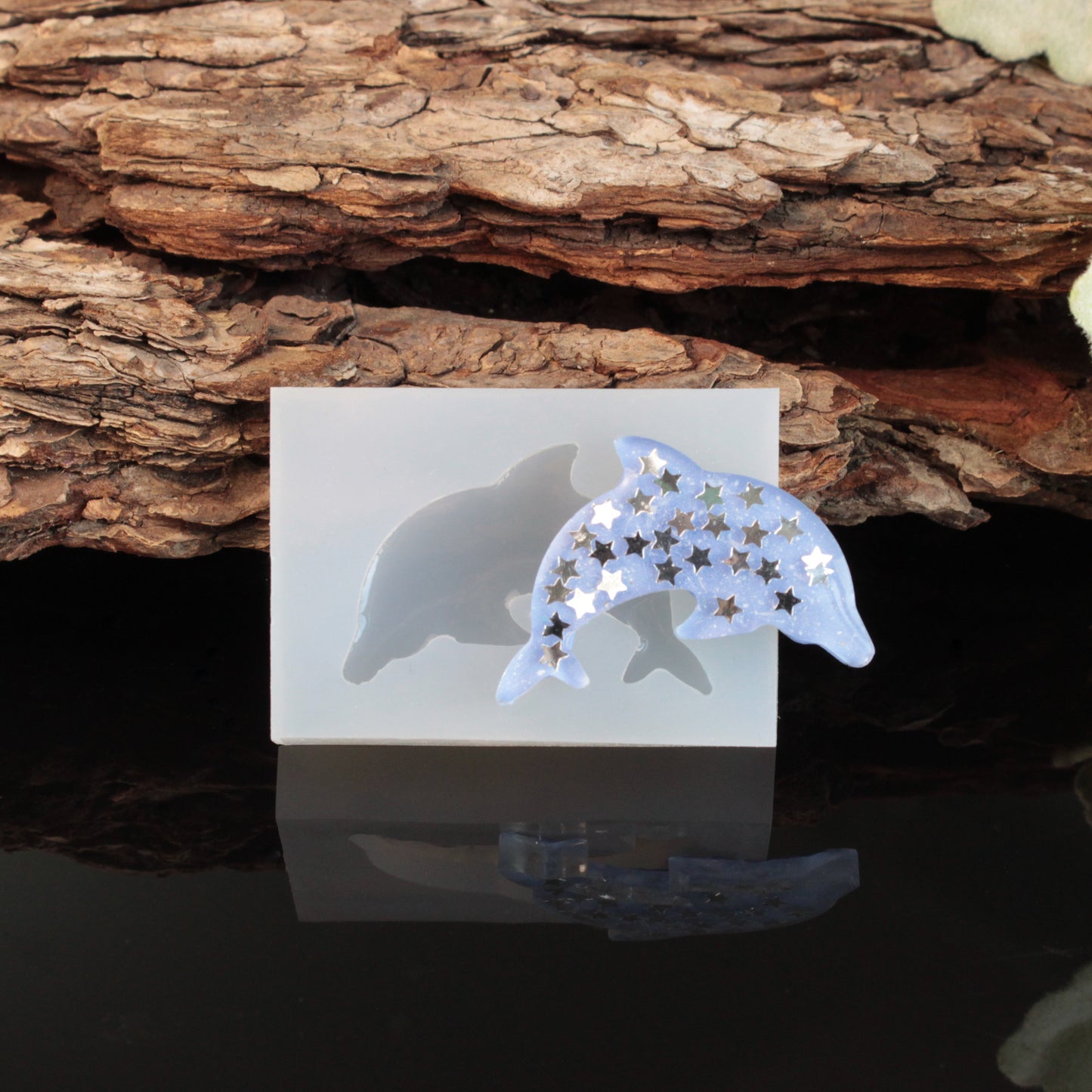 Small Dolphin Silicone Resin Mold