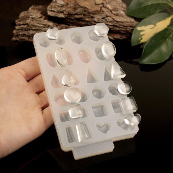 24-in-1 Silicone Mold Set for Earrings and Jewelry