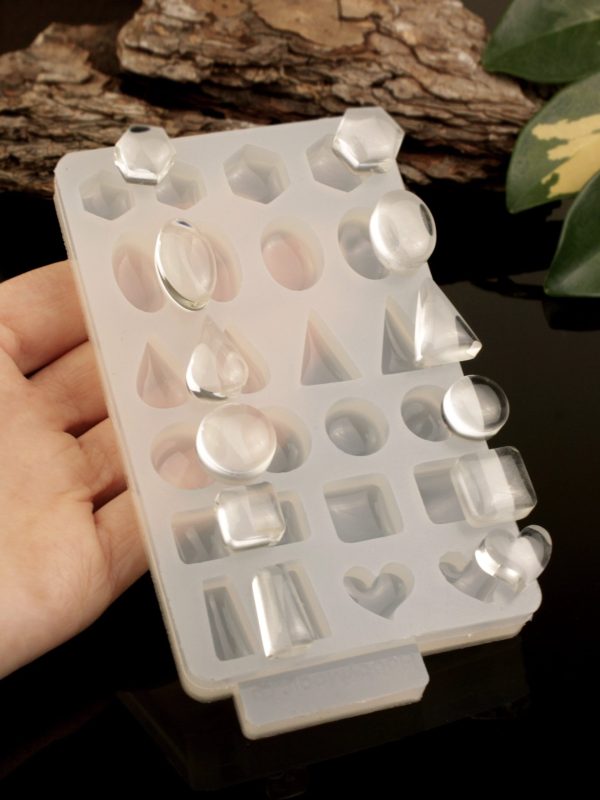 24-in-1 Silicone Mold Set for Earrings and Jewelry
