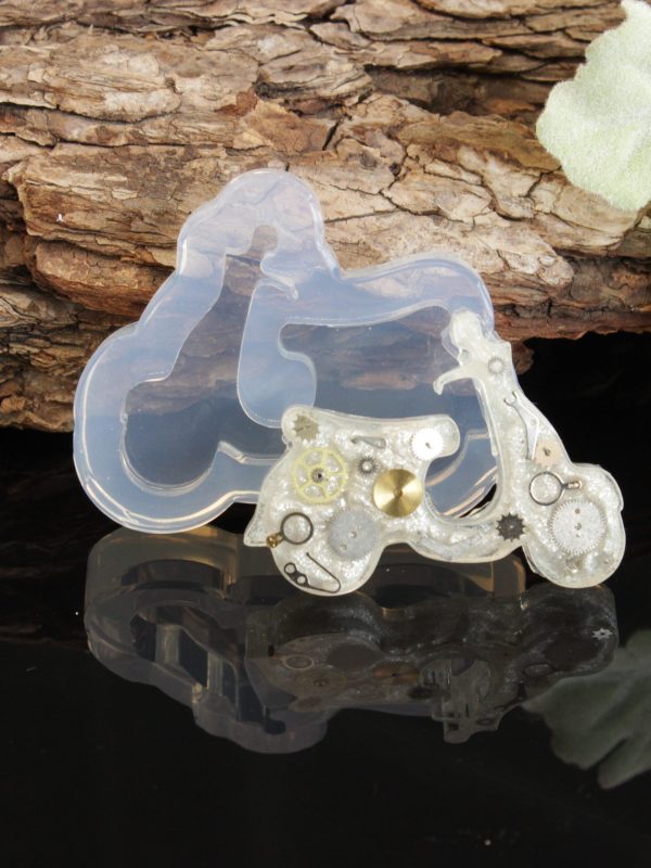 Bike Silicone Resin Mold - Design 01