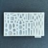 Large 66-in-1 Resin Silicone Mold For Unique Jewelry