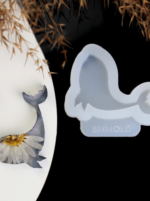 Whale Silicone Resin Mold