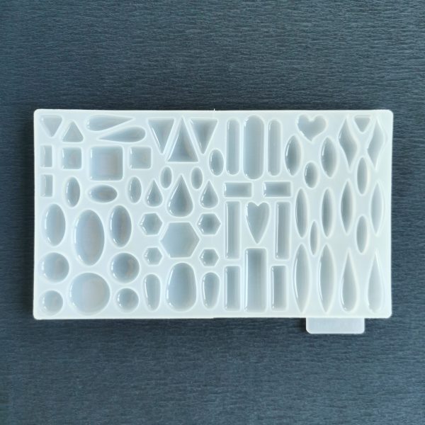 Large 66-in-1 Resin Silicone Mold For Unique Jewelry