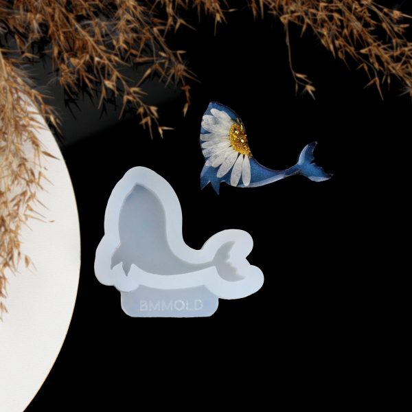 gallery-6385-2 Whale Silicone Resin Mold
