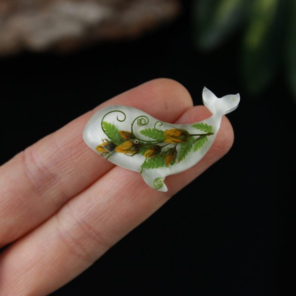 Graceful Whale Mini Resin Silicone Mold