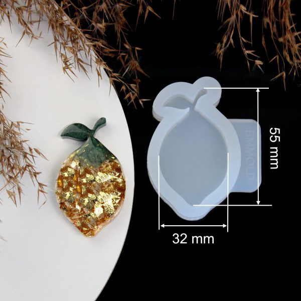 Lemon Silicone Resin Mold