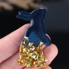 Rabbit Trio: 3-in-1 Silicone Mold for Resin Jewelry