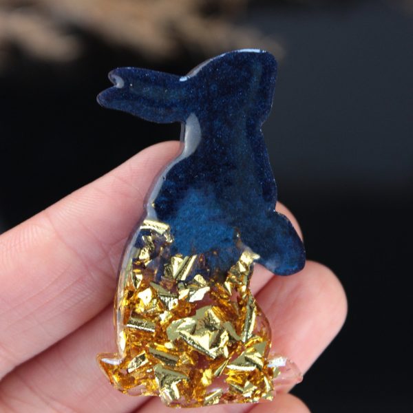 Rabbit Trio: 3-in-1 Silicone Mold for Resin Jewelry