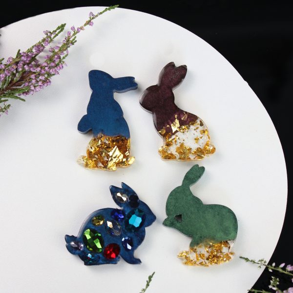 Bunny Silicone Resin Mold - Design 3