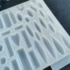 Large 66-in-1 Resin Silicone Mold For Unique Jewelry