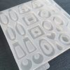 Large 34-in-1 Resin Silicone Mold For Unique Jewelry