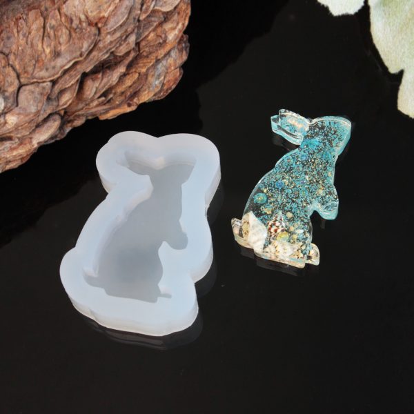 Bunny Silicone Resin Mold - Design 3