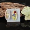 Oval Lens Silicone Resin Mold - 2in1