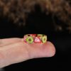 Silicone Ring Mold 6-in-1 for Epoxy Resin Crafts, Jewelry Making and DIY