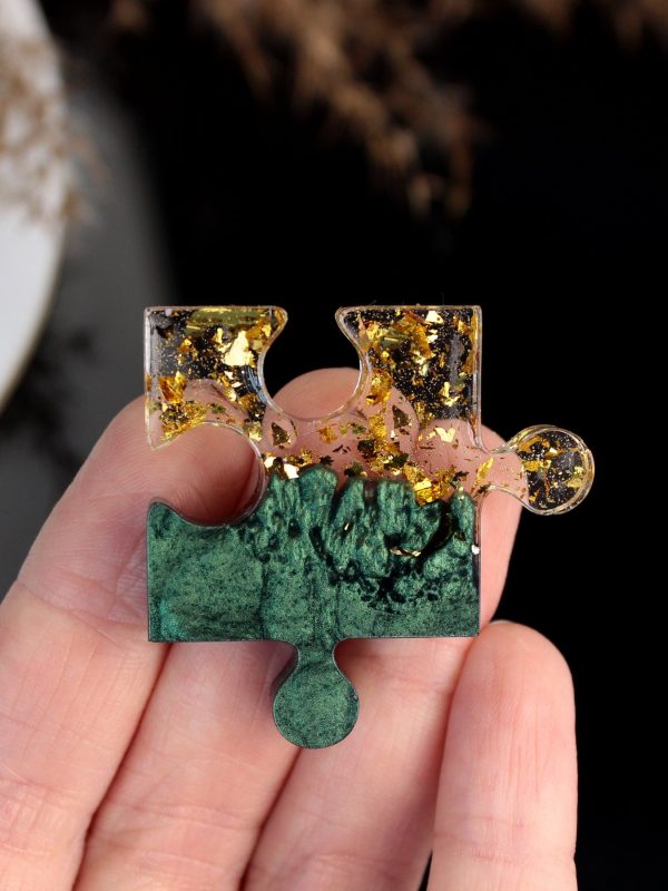 Puzzles Set Silicone Resin Mold - 2 in 1